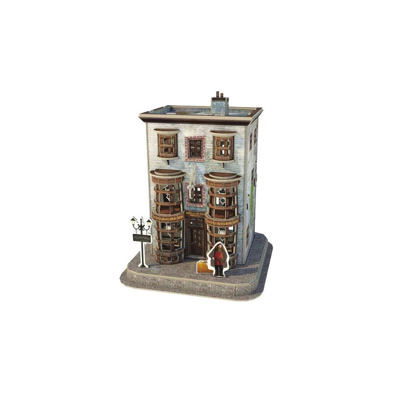 Asmodee CubicFun, Harry Potter Boutique Ollivander, Fabricants de baguettes, Jeu de construction, Puzzle 3D, 66 pièces
