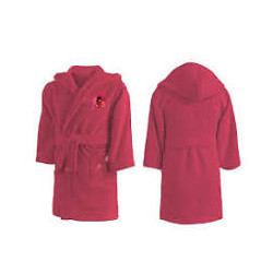 Peignoir  Miraculous  6-8 ans rouge.