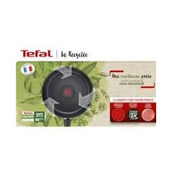 Tefal La Recyclee poele 28cm, 100% Aluminium recyclé, revetement anti-adhesif, tous feux dont induction