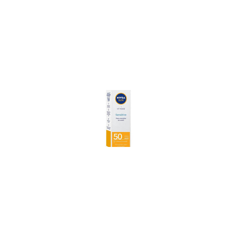 NIVEA SUN Crème Visage Solaire UV Visage Triple Protection FPS 50
