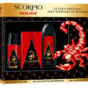 SCORPIO rouge - Coffret 3 produits.
