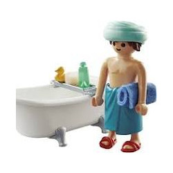 71167 - Playmobil Spécial Plus - Homme et baignoire