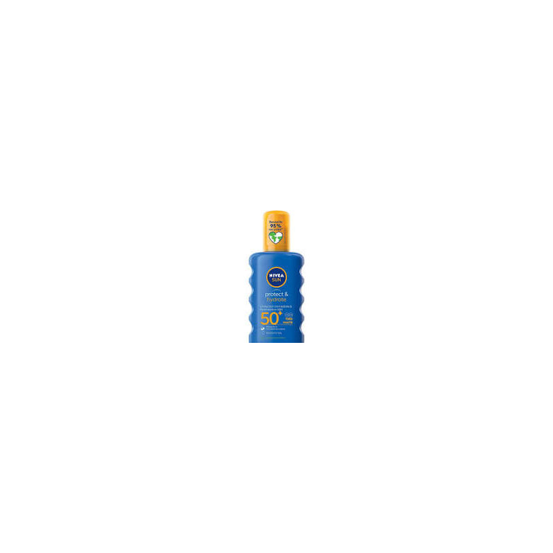 NIVEA SUN Spray solaire Protect & Hydrate FPS 50+ (1x200 ml).