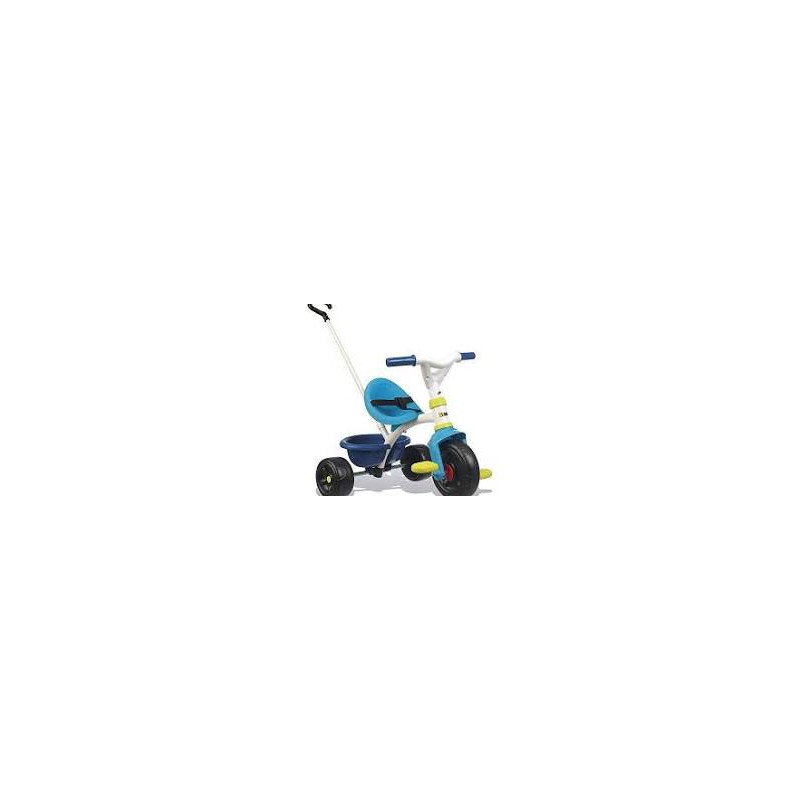 Smoby - Tricycle Be Fun Bleu - Vélo Enfant Dès 15 Mois.