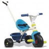 Smoby - Tricycle Be Fun Bleu - Vélo Enfant Dès 15 Mois.
