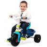 Smoby - Tricycle Be Fun Bleu - Vélo Enfant Dès 15 Mois.