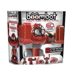 BOOMBOT Robot humanoïde Rouge.