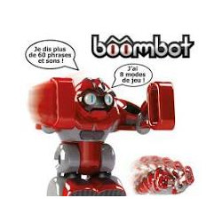 BOOMBOT Robot humanoïde Rouge.