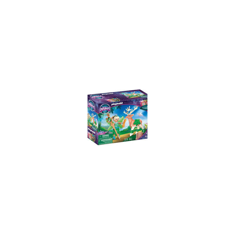 Playmobil 70806 Forest Fairy avec Animal préféré - Adventures of Ayuma.
