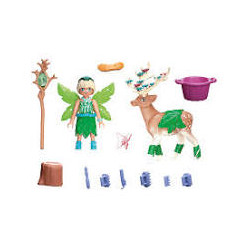 Playmobil 70806 Forest Fairy avec Animal préféré - Adventures of Ayuma.