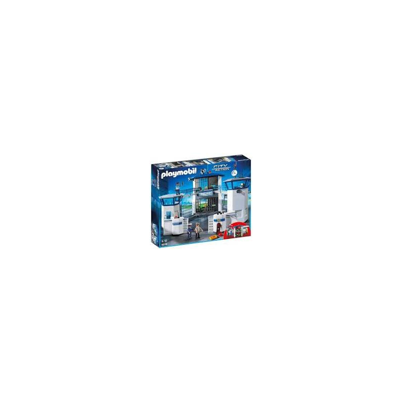 Playmobil 6919 Commissariat de Police avec Prison- City Action.