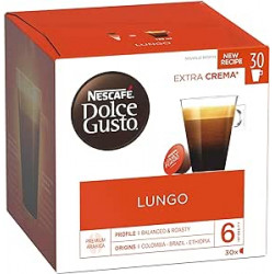 Nescafé Dolce Gusto Lungo - Café - 90 Capsules (Pack de 3 boîtes XL x 30)