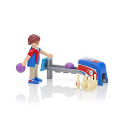 JOUEUR DE BOWLING PLAYMOBIL -  9440