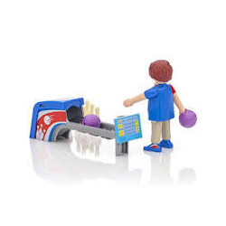 JOUEUR DE BOWLING PLAYMOBIL -  9440