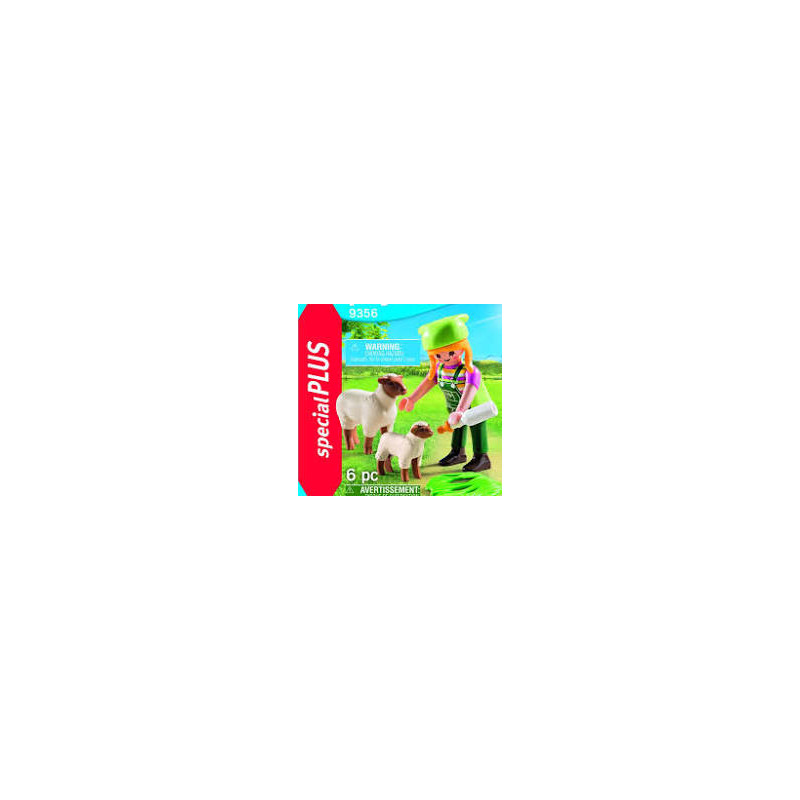 Playmobil special plus - 9356 - Fermière avec Moutons