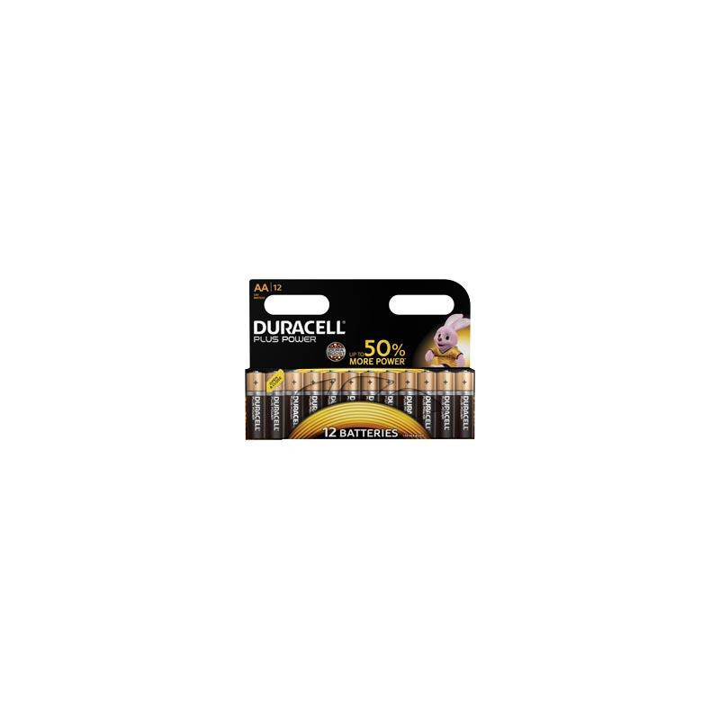 Duracell Plus power - lot de 12 piles - Type AA