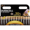 Duracell Plus power - lot de 12 piles - Type AA