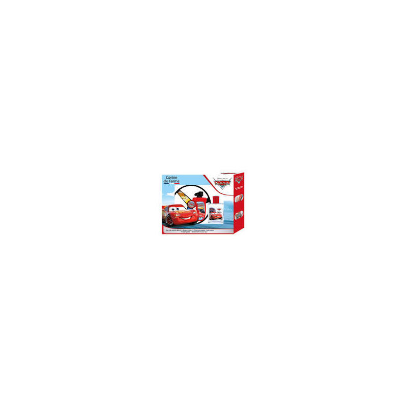 Corine de Farme - Coffret Cadeau Cars Disney - Eau de Toilette 50ml + Disque Volant.