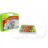 Maped Creativ - Mallette Alphabet Loisirs Créatifs pour Enfants dès 3 ans-26 Tampons Pré Encre Lavable