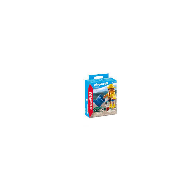 Playmobil 71163 Bénévole ramassage de déchets