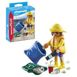 Playmobil 71163 Bénévole ramassage de déchets