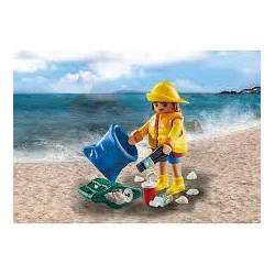 Playmobil 71163 Bénévole ramassage de déchets