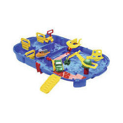 AquaPlay - LockBox - 1516 -  Piscine Aquatique comme Valise de Transport avec 27 pièces